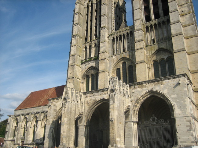 La cathédrale de Noyon. Week-en en Picardie. Noyon.