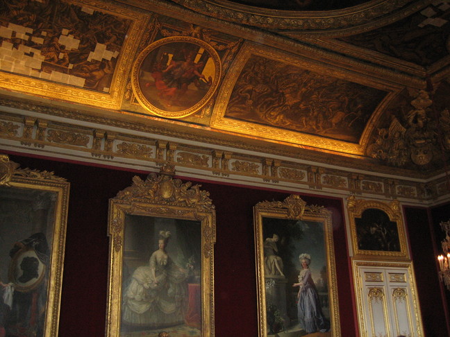 Appartements de la reine. Week-end royal. Appartements royaux du château de Versailles.