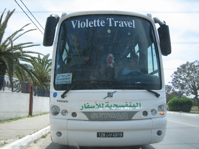 Au revoir le bus, on prend le taxi ! CAp 2009 à Hammamet.