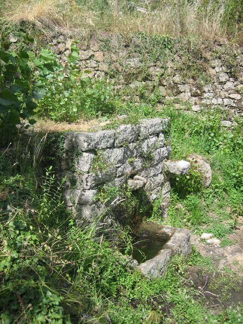 Fontaine à Vero. Fontaines et bassins. Vizzavona et Vero.