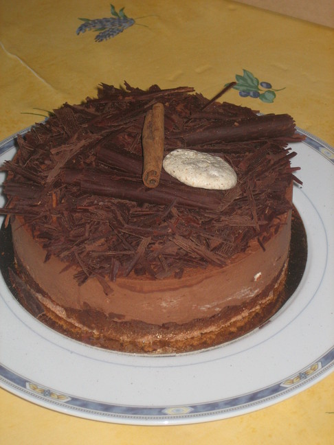 Gâteau au chocolat de L'Angelière : el criolo. Cérémonies d'octobre.
