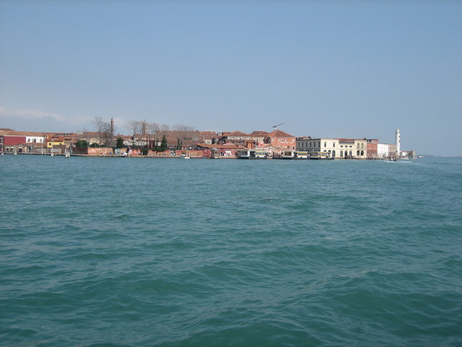 Aperçu de l'île de Murano. Voyage à Venise. Les îles du nord.