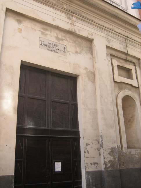 L'église des marins à Ajaccio. Découverte de la Corse. Ajaccio, ville impériale.