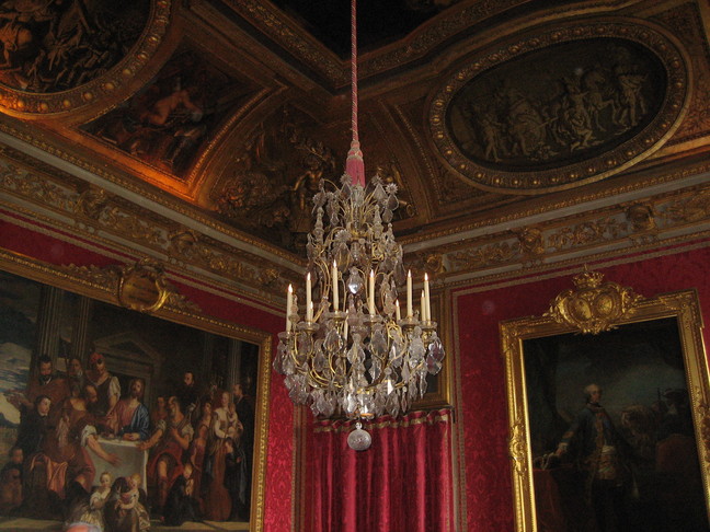 Salon de Mars. Week-end royal. Appartements royaux du château de Versailles.