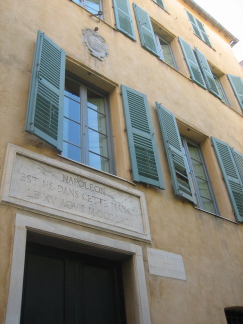 La maison Bonaparte à Ajaccio. Découverte de la Corse. Ajaccio, ville impériale.