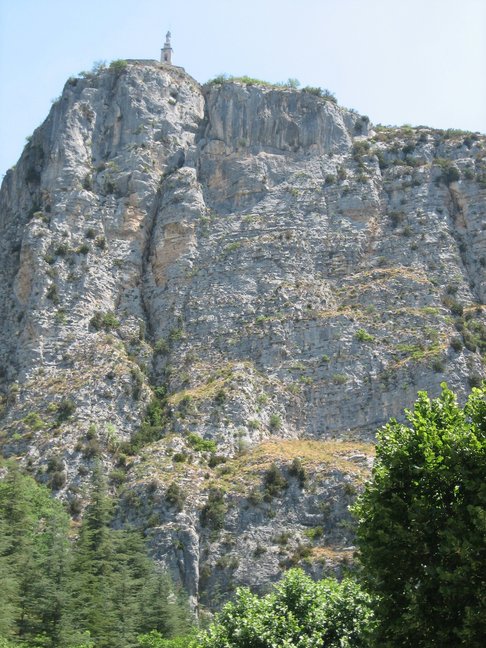 Tout près du Verdon. Castellane.