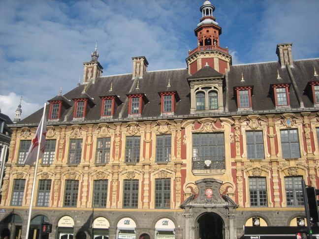 La vieille bourse de Lille. Cérémonies d'octobre.