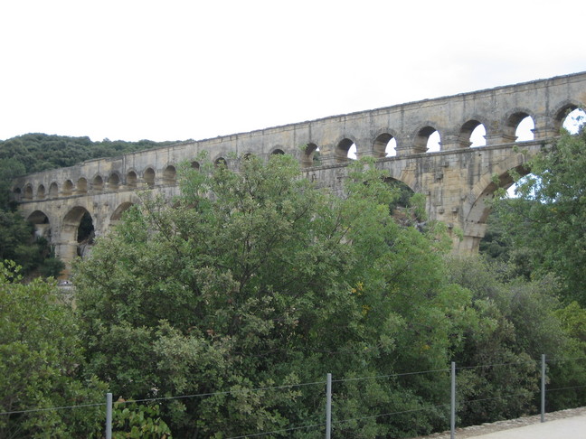 Le pont du Gard. Hérault, Gard, Camargue et Aix en Provence. Pont du Gard.