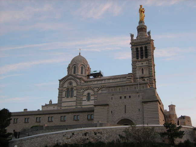 Notre Dame de la Garde. Aix - Marseille. Marseille.