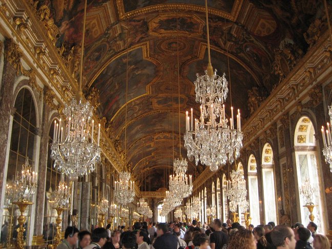 Galerie des glaces. Week-end royal. Appartements royaux du château de Versailles.