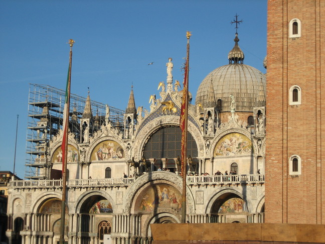 Basilica San Marco. Voyage à Venise. Errements dans la ville.