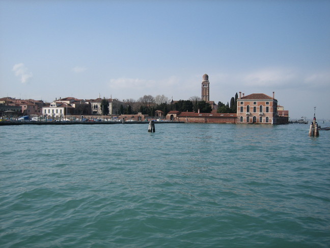 Venise, en s'éloignant de la rive. Voyage à Venise. Les îles du nord.