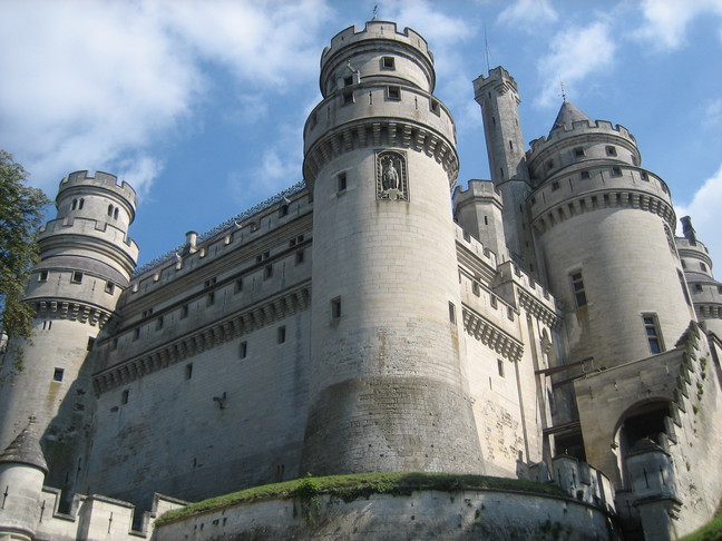 Le château de Pierrefonds. Week-en en Picardie. Pierrefonds.