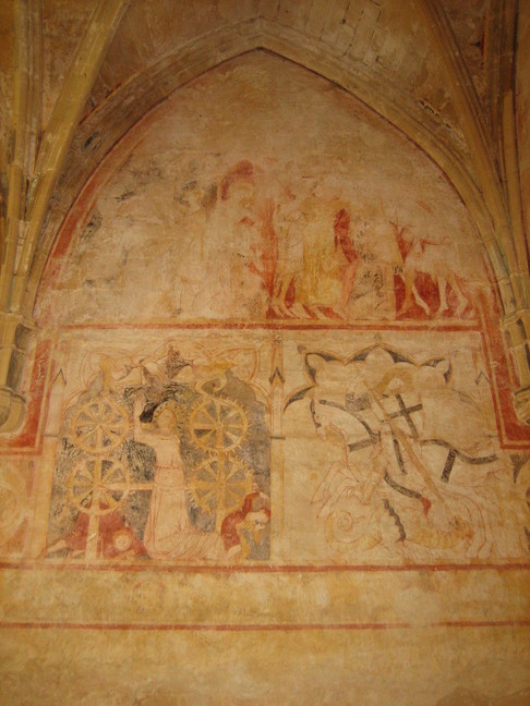 Fresques du XIV. Escales périgourdines. Vallée de la Vézère.