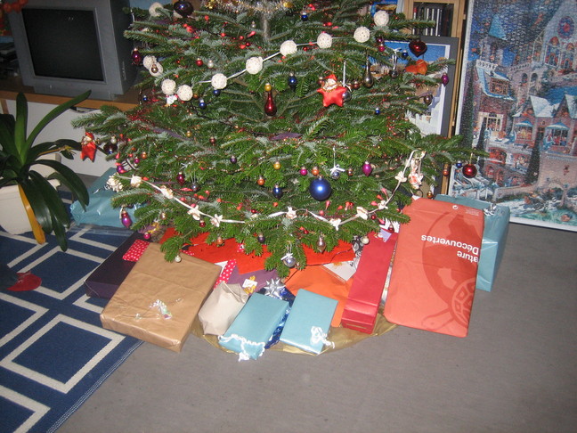 Fêtes de fin d'année 2008. Réveillon de Noël.