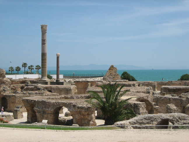 Les termes d'Antonin à Carthage. CAp 2009 à Hammamet.