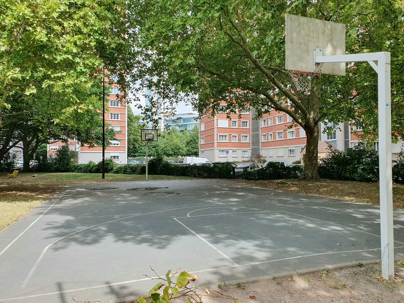Terrain de basket, Lille-Centre - Louis Dupied